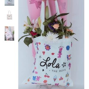 Lola + The Boys Doodle Tote Bag Purse